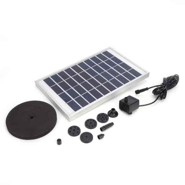 Solpanel Minipumpe med Flydende Disk Høj Effektivitet til Poolfontæner 10V 5W