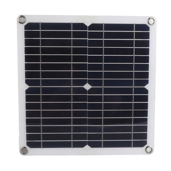 200W 12V Bærbart Solpanel Kit Monokrystallinsk Solpanel med Controller til Cykling Bjergbestigning Vandring Camping 100A