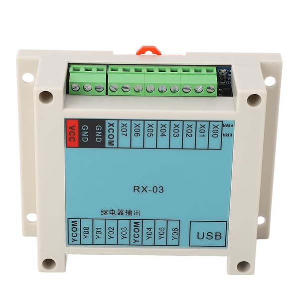 Programmerbar logikstyrenhet 8 ingångar 7 utgångar Dator Telefon Programmering Industriell Kontrollkort 12‑24V