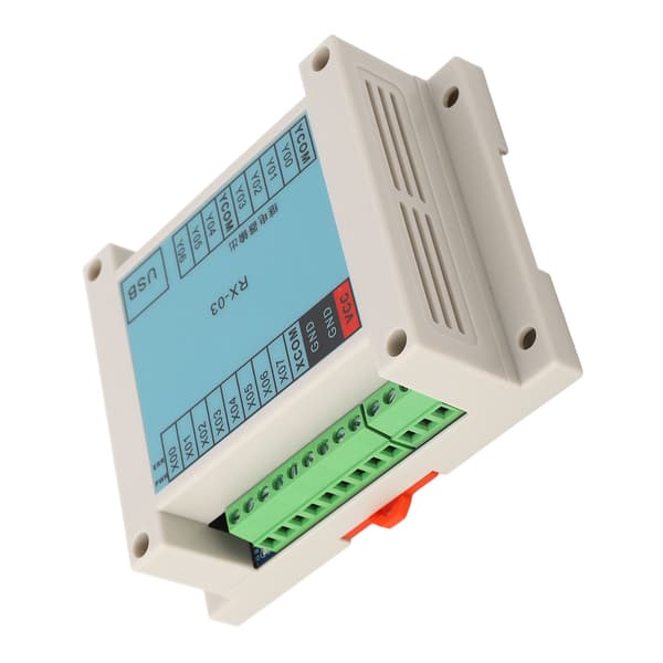 Programmerbar logikcontroller 8 indgange 7 udgange Computer Telefon Programmering Industriel kontrolkort 12-24V