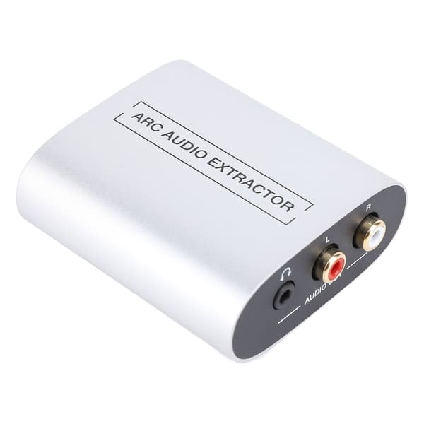 Lydudtrækker HD Multimedia Interface ARC til 3,5 mm Jack LR AV-porte Analog Stereo Output Lydudtrækker Konverter