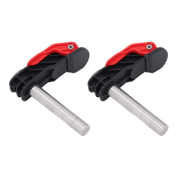 2 stk. Bænkeklemme 20 mm Quick Release Fast Greb Bordplade Hold Down Klemme til Træbearbejdning