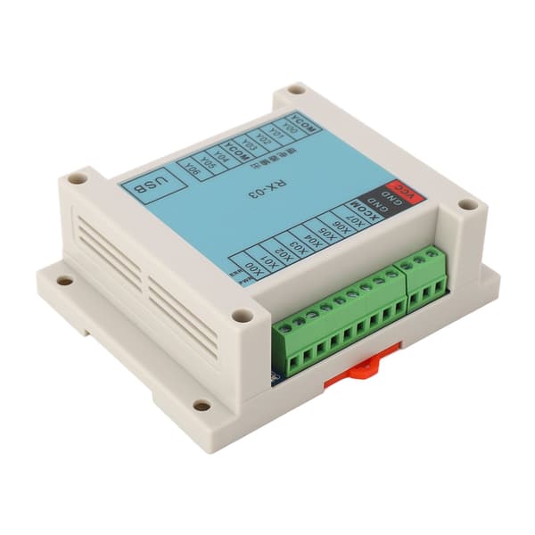 Programmerbar logikcontroller 8 indgange 7 udgange Computer Telefon Programmering Industriel kontrolkort 12-24V