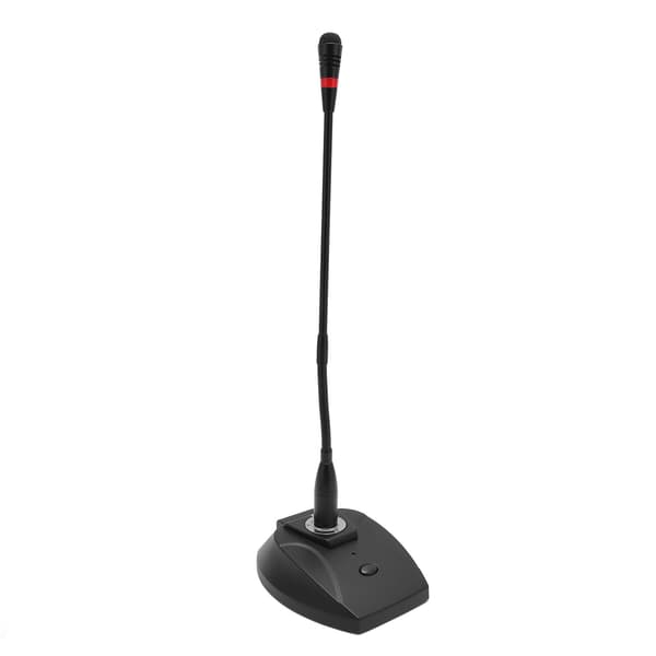 Svanehals kondensatormikrofon XLR-stik Bordmikrofon til foredrag konferencer videomøder