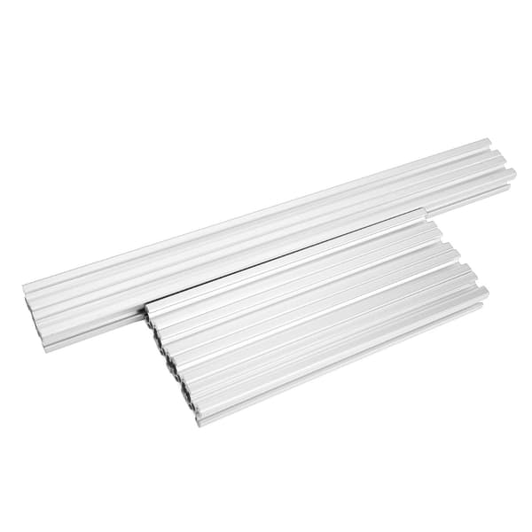 MATX Öppen PC-ram, Silver Aluminium DIY-chassi, Överlägsen Kylning Luftflöde, Passar Micro-ATX Moderkort