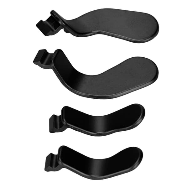 Erstatnings-tommelfingersticks i rustfrit stål til Xbox One Elite Controller Series 2 (sort, 4-pak)