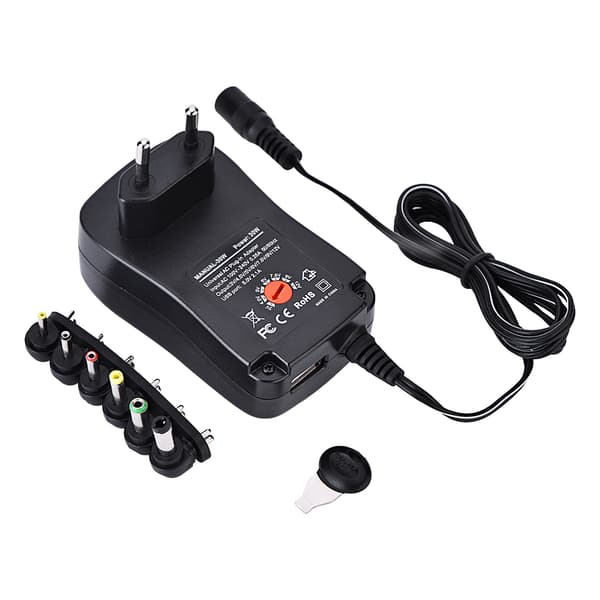 Universal USB strømadapter 5V 2.1A EU-stikoplader til mobile enheder
