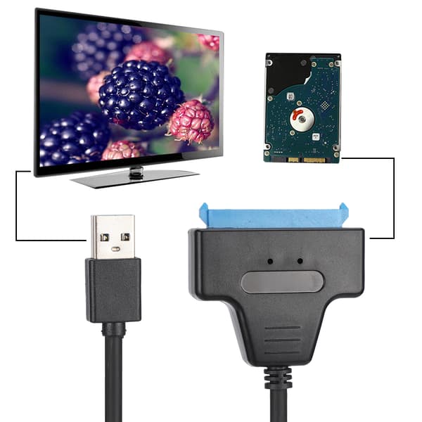 USB 3.0 til SATA SSD Adapterkabel - Højhastigheds dataoverførsel til Solid State Drives