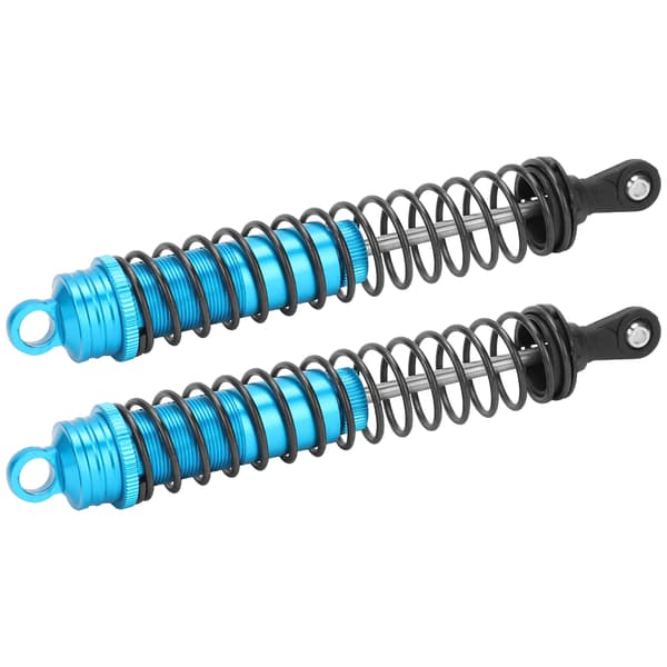 Justerbar Støddæmper til 1/8 RC Bil - 2-pak, 144mm, Blå