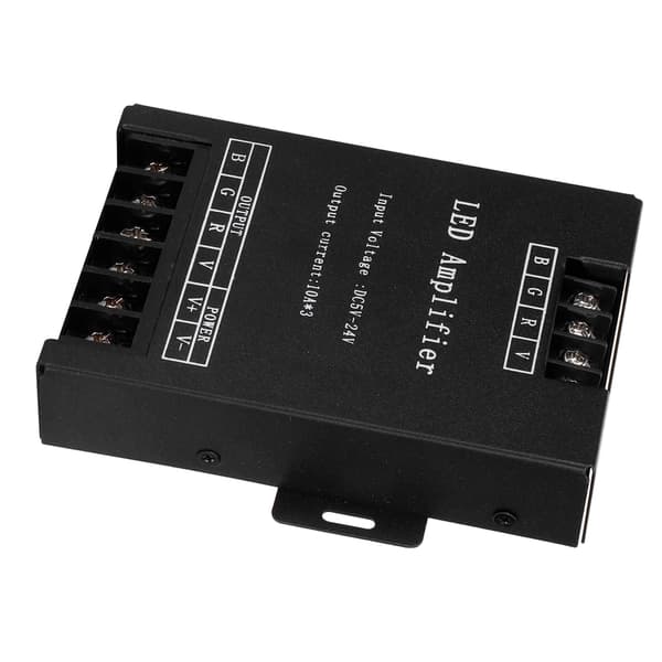 RGB LED Strip Signalforstærker Repeater Modul DC5-24V Strømregulator til Lysstrips