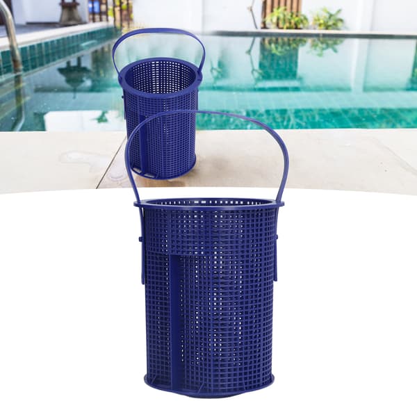 Byte av poolskimmerkorg, plastsil 6,7x5,2 tum för nedgrävda pooler