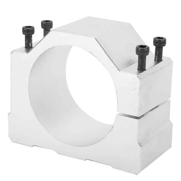80 mm CNC spindelmotorfäste, klämskafthållarbas, aluminiumstödfäste