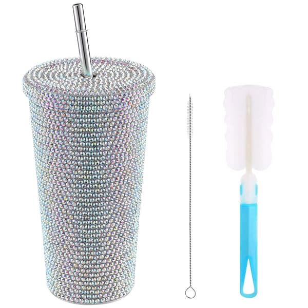 Rhinestone Vandflaske i Rustfrit Stål 500 ml til Kvinder