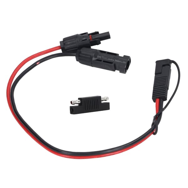 Solpanel Forbindelseskabel 12AWG PVC Kobber Solpanel til SAE Adapter til Motorcykler Biler