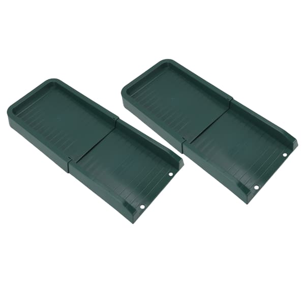 Stuprörsförlängning Splash Block, Väderbeständig PP, Utomhus Grön, 1-pack