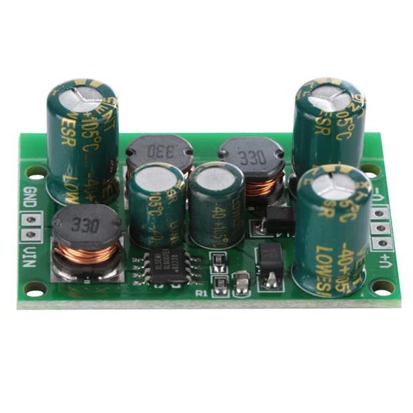 12V DC-DC Step Up Down Regulator: ±12V Dobbelt Udgang Strømforsyningsmodul