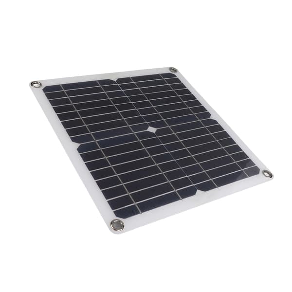 200W 12V Bærbart Solpanel Kit Monokrystallinsk Solpanel med Controller til Cykling Bjergbestigning Vandring Camping 100A