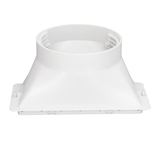 Bærbar AC-slangeforbinder Universal gevindadapter 5-tommer rektangulær grænseflade 130 mm udluftningssæt