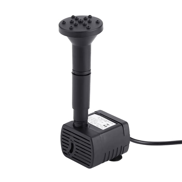 Solvattenpump för trädgårdsdamm, pool, akvarium, utomhusfontänpump