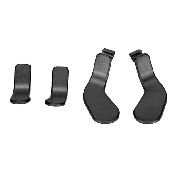 Erstatnings-tommelfingersticks i rustfrit stål til Xbox One Elite Controller Series 2 (sort, 4-pak)