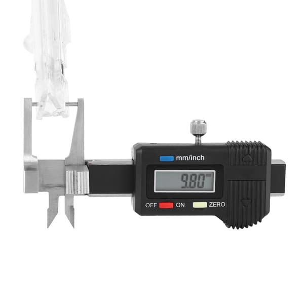 Digital tykkelsesmåler 0-25 mm elektronisk mikrometer med LCD-display