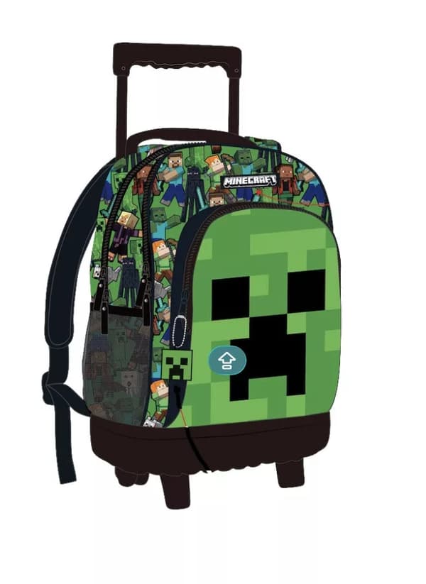 Minecraft Premium -rullakassi 44 cm – Vihreä