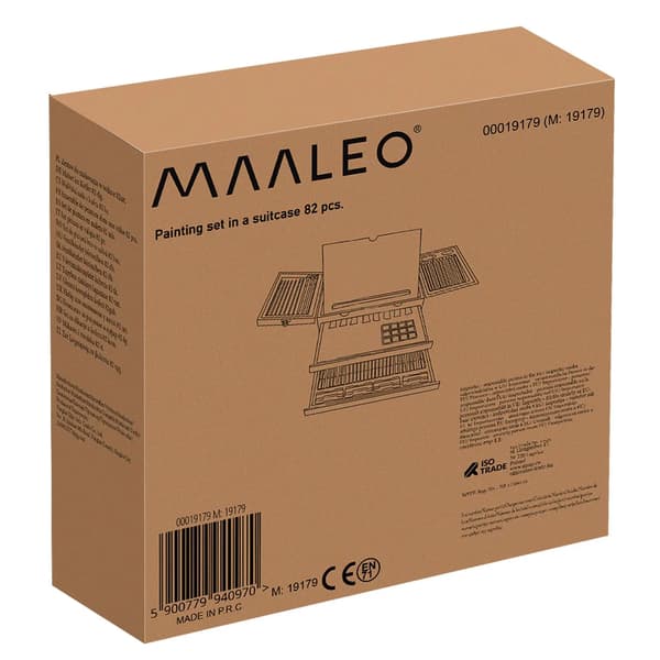 Malesæt i pose, 83 dele. Maaleo