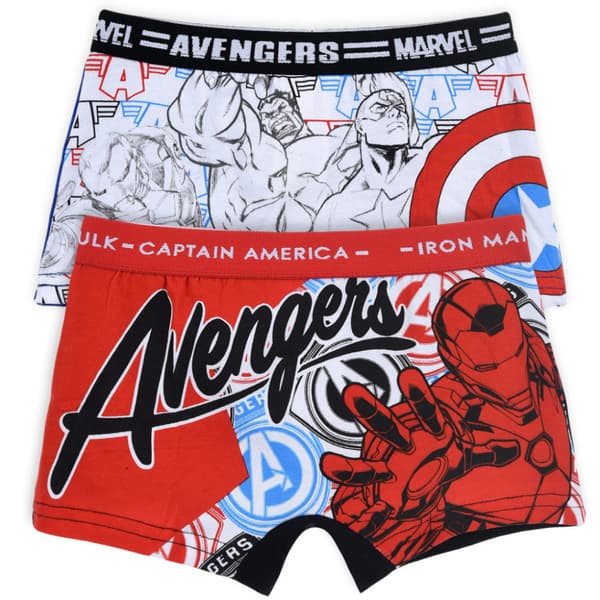 Avengers børneboksershorts, 4-pak