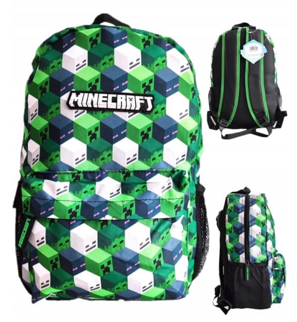 Minecraft skoletaske, taske 40 cm