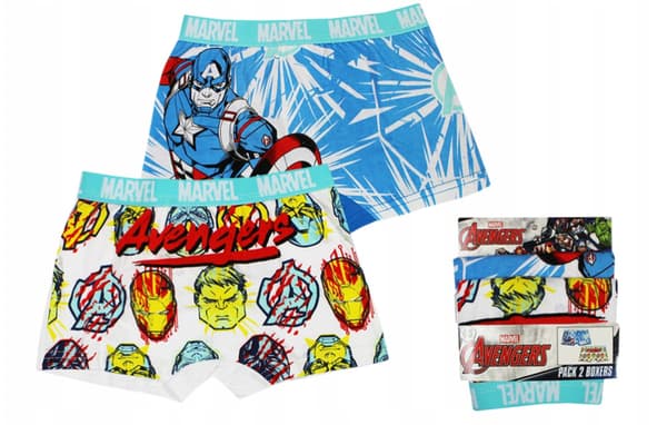 Avengers barnboxershorts barn underkläder -4 pack