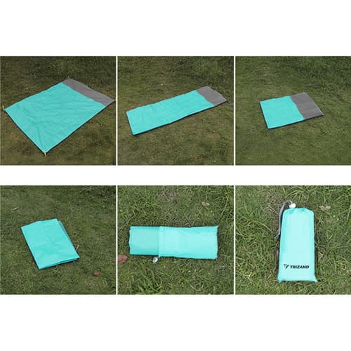 Strand-/picnictæppe 208x208cm