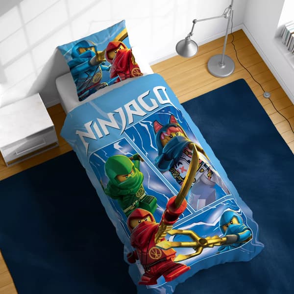 LEGO Ninjago Warriors Påslakanset 140x200 cm