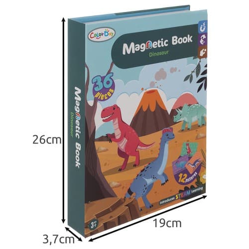 MAGNETISKT PUSSEL - DINOSAURIER