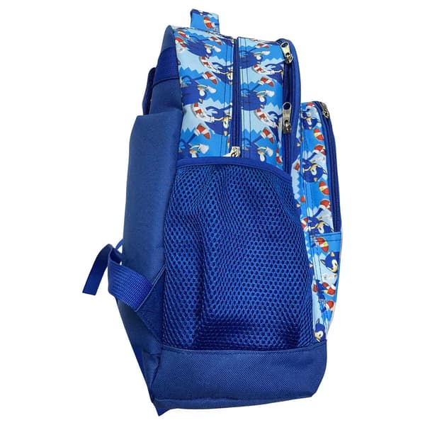 Sonic the Hedgehog Skoletaske 42 cm – Blå