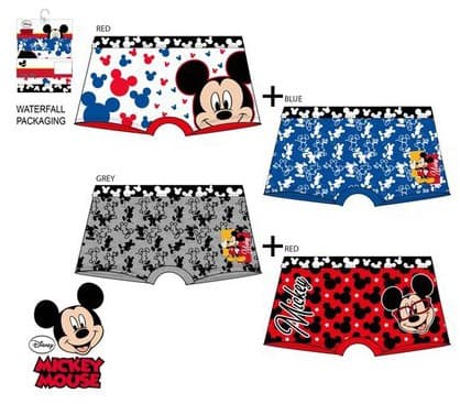 Disney Mickey barnkalsonger 4-pack