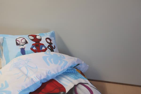 Spiderman Squad barnpåslakan 100×135 cm, 40×60 cm