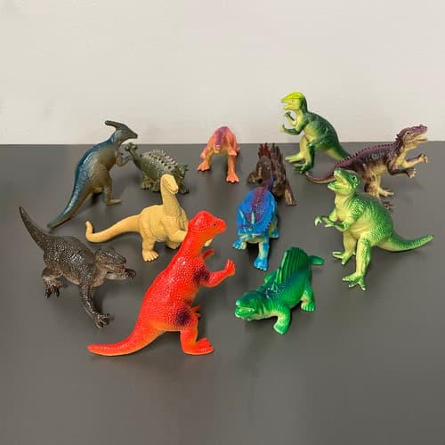 Dinosauriefigurer 12-pack – leksaksdinosaurier barn