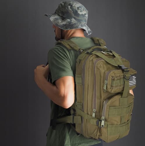 Militär ryggsäck 35L – vattentät hiking backpack