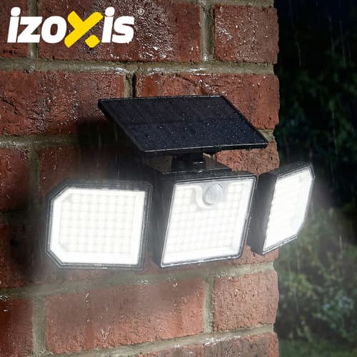 Solcellslampa 167LED 500lm
