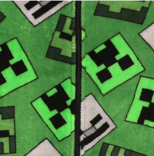 Minecraft långa barnpyjamasar