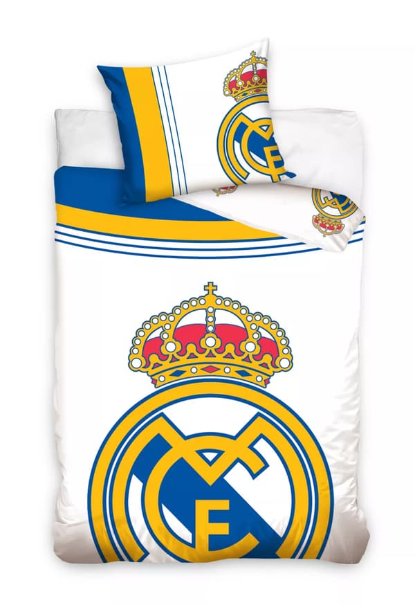 Real Madrid Glory bäddset 140×200 cm, 70×90 cm – 100% bomull