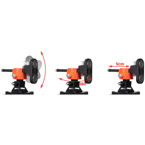 16 linjerin 4D 360° Laserpass – Grön Precisionslaser