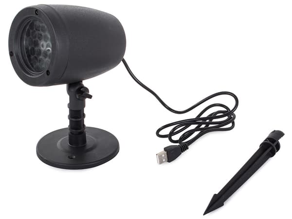 LED-projektor julespotlight vandtæt