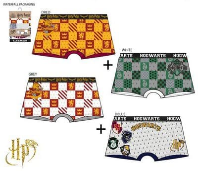 Harry Potter barnboxershorts 4 st/pack