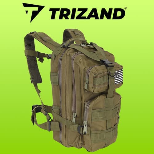 Militär ryggsäck 26L – Tactical backpack med MOLLE-system