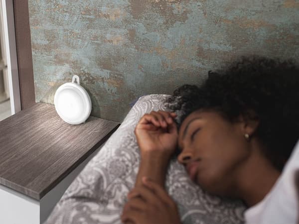 LED-natlampe med bevægelsessensor