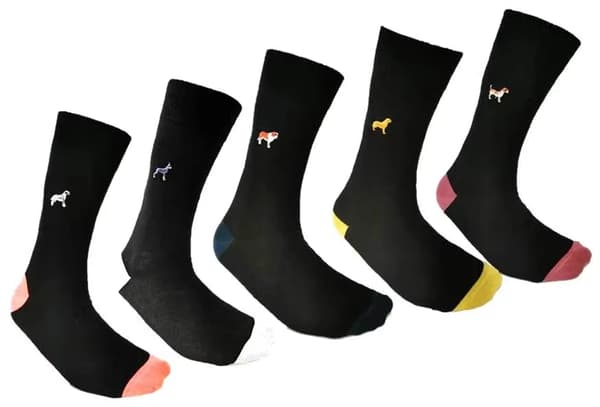 Strumpor för herr 5 Par herrstrumpor -socks