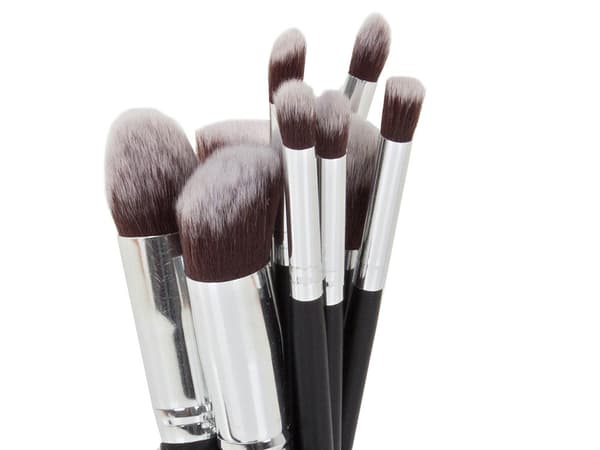 Makeupbørstesæt - Et sæt professionelle makeupbørster, 10 stk.