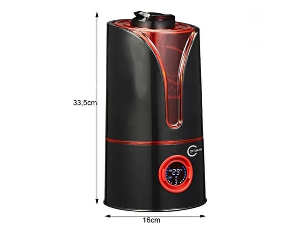 Luftfuktare / Doftdiffusor luftfuktare aromaterapi ultraljuds LED-timer