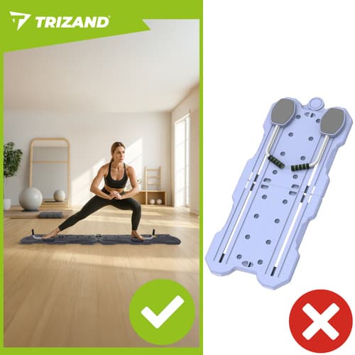 Pilatesbræt – Multifunktionelt træningsbræt